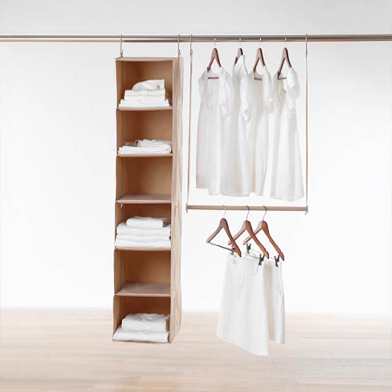 Neeatfreak 5665-ST Two Piece closetMAX SYSTEM Kit 6 Shelf & Bar - Open Box