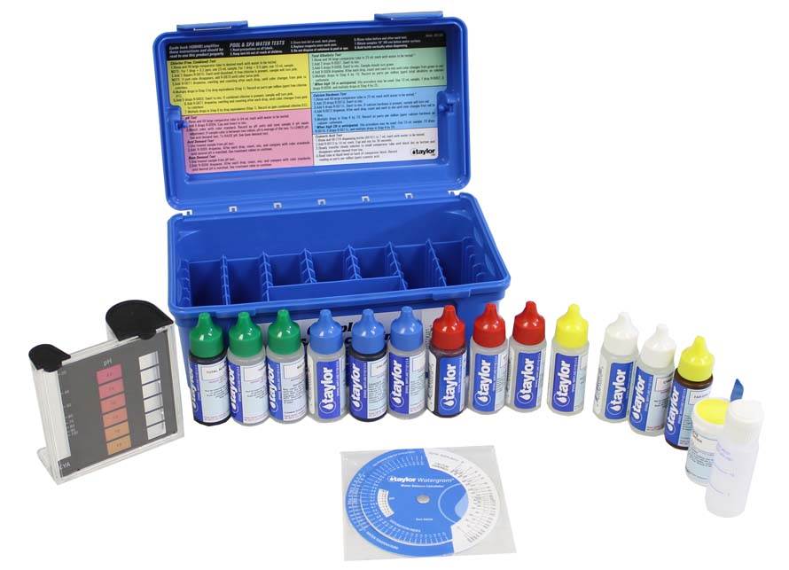 TAYLOR Complete Swimming Pool/Spa Test Kit FAS-DPD K2006 Chlorine (Open Box)