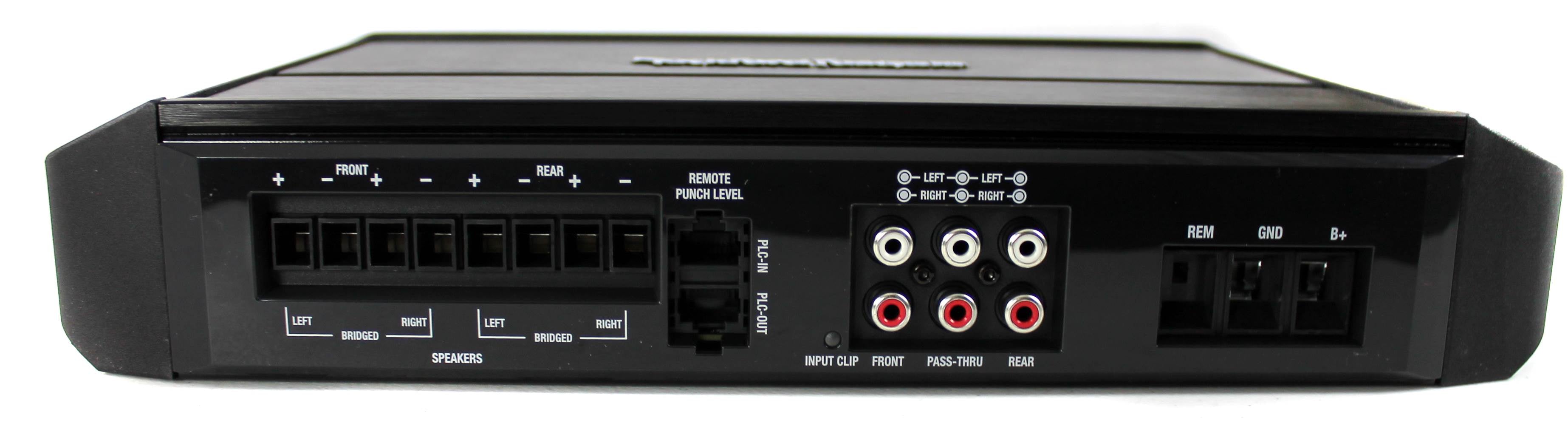 Rockford Fosgate P600X4 600W 4-Channel Class AB Amplifier (Open Box)