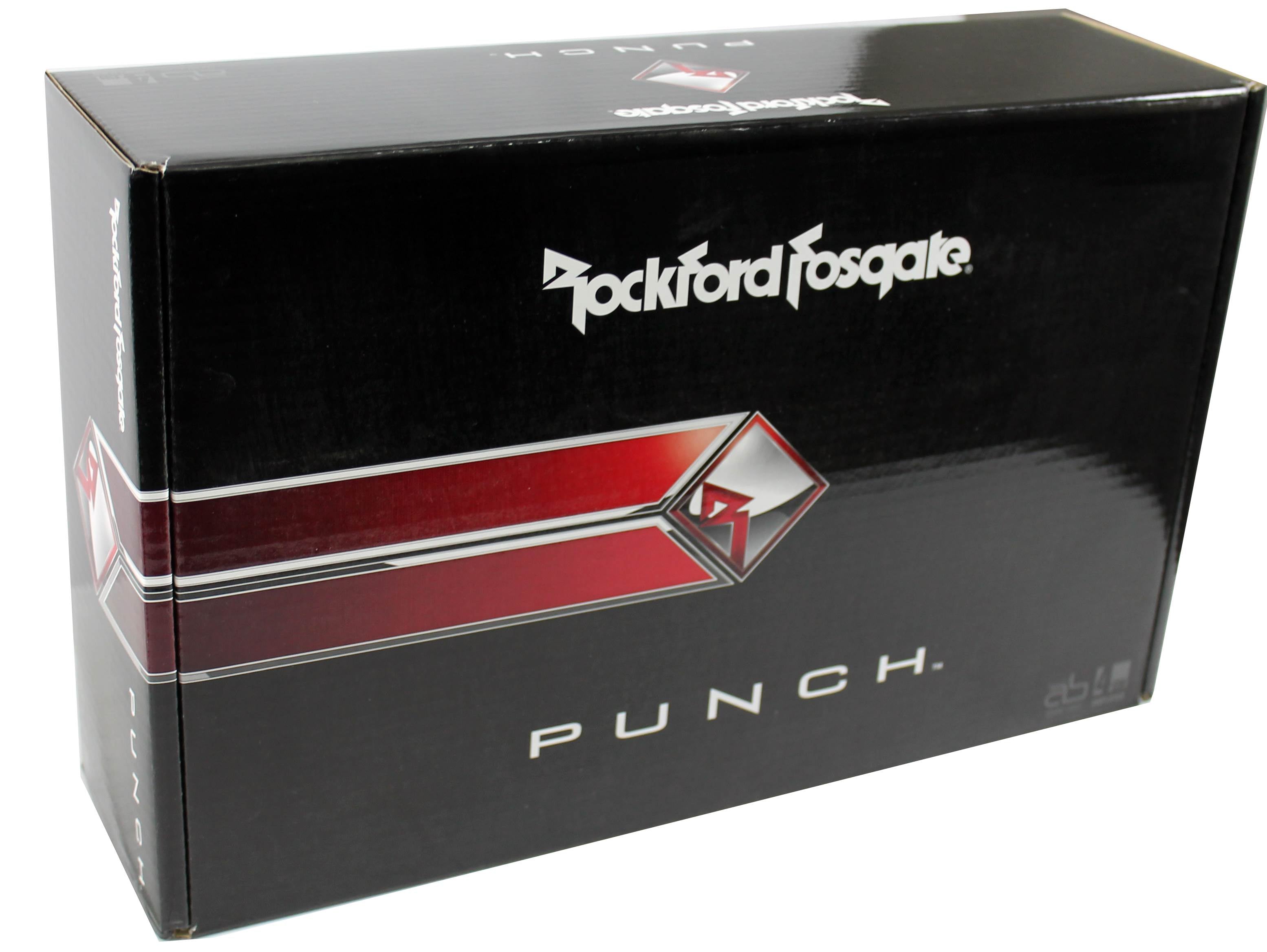 Rockford Fosgate P600X4 600W 4-Channel Class AB Amplifier (Open Box)