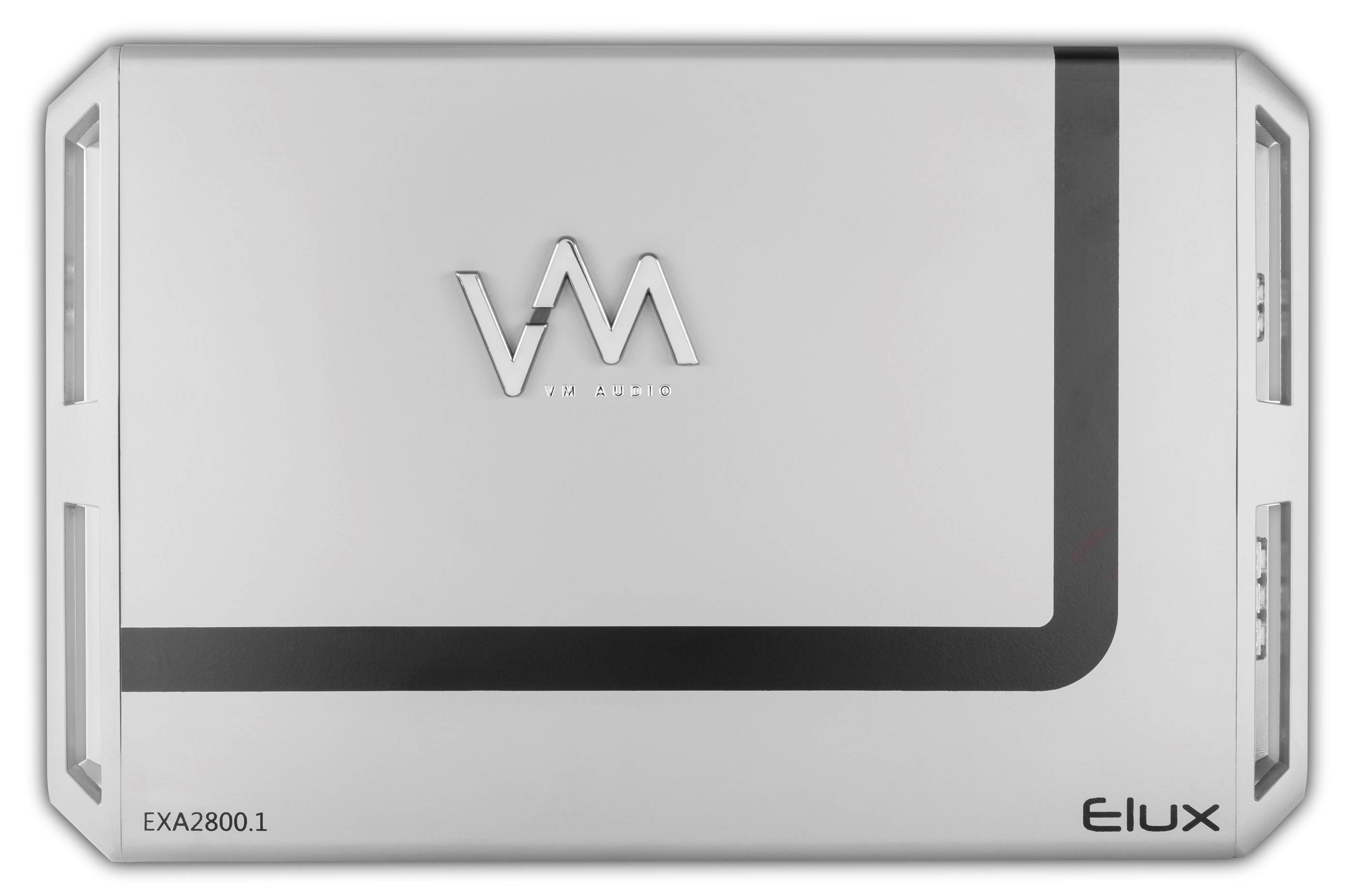 VM Audio EXA2800.1 2800W Mono AB Car Amplifier Amp + 4 Gauge Blue Wiring Kit