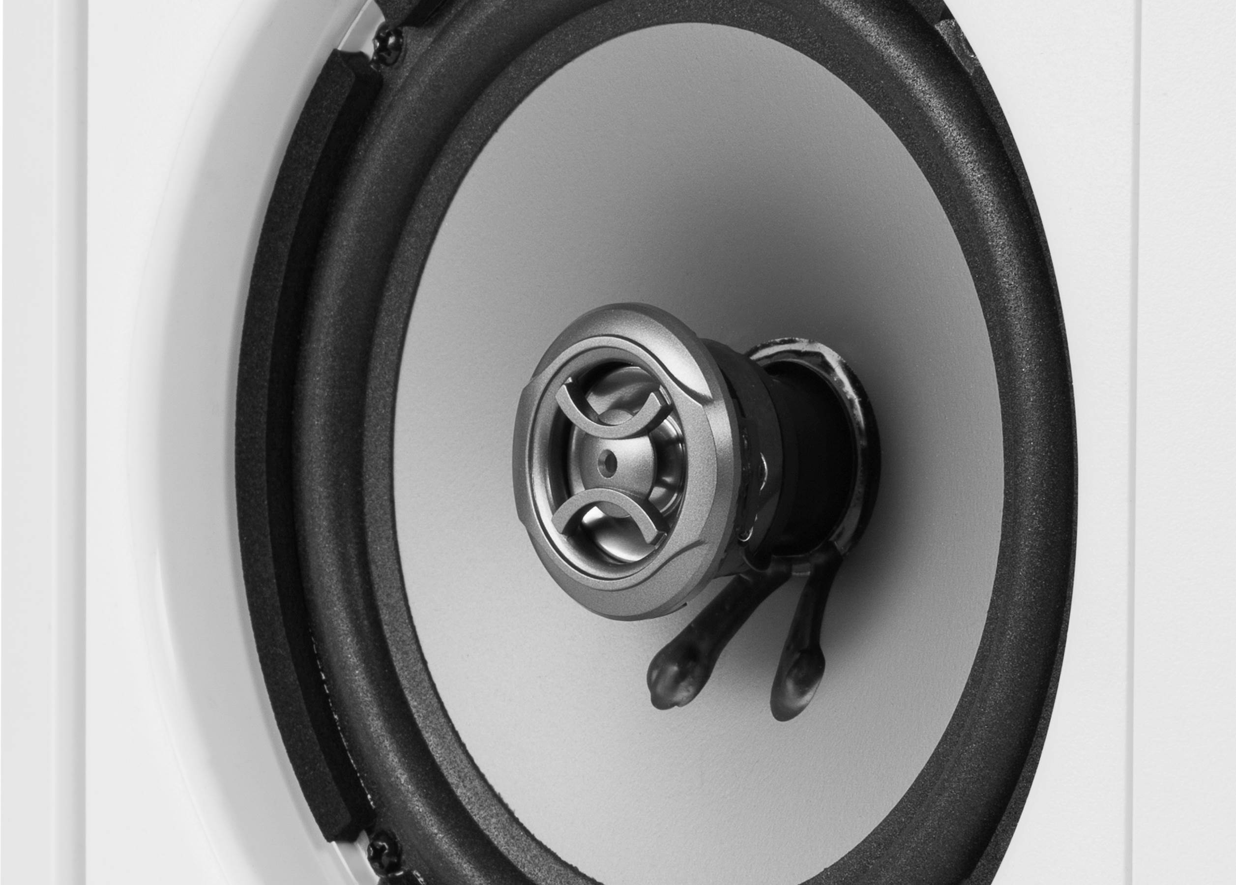 VM AUDIO Shaker 6.5" 175 Watt 2 Way In-Wall Surround Sound Home Speaker-Open Box