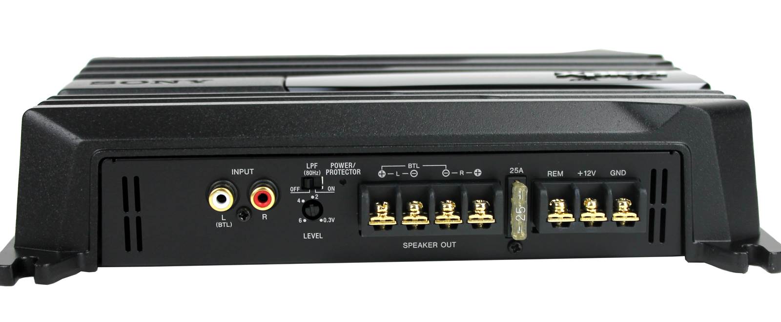 Sony XM-N502 500 Watt 2-Channel Class AB Car Audio Amplifier Stereo (Open Box)