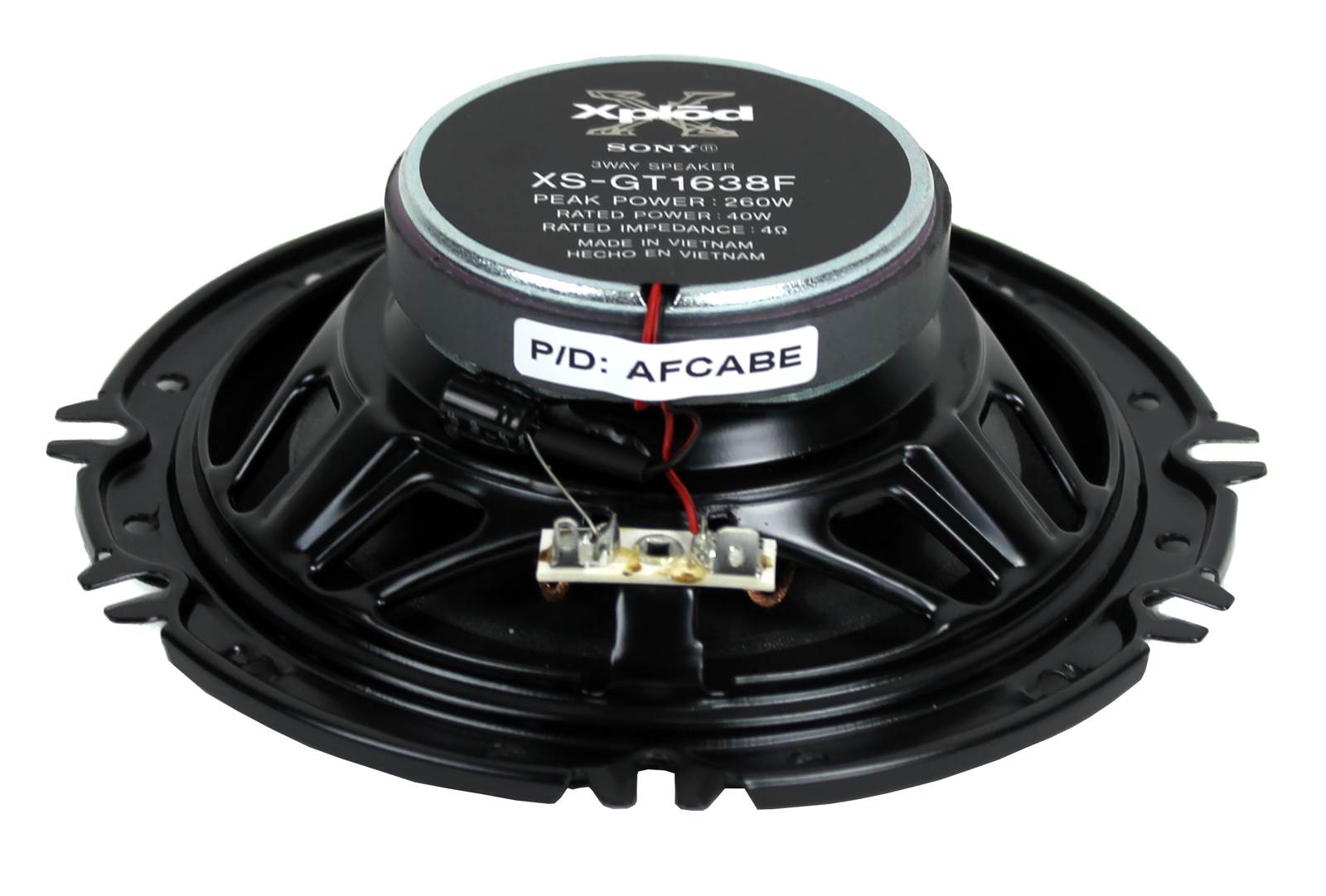 2) Sony XS-GT1638F 6.5" 260 Watt 3-Way Car Coaxial Speakers Stereo - Open Box