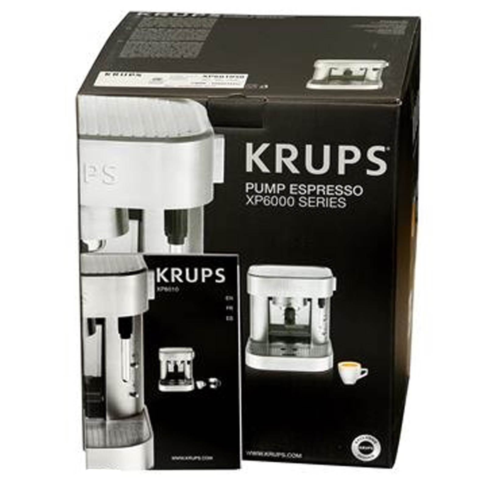 KRUPS Stainless Steel 15 Bar Mechanical Pump Espresso Machine XP601050 - Used