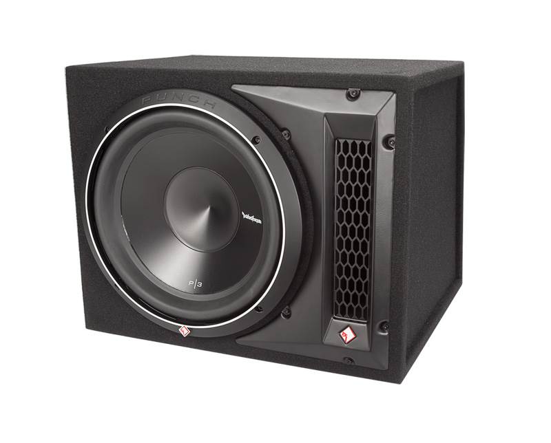 Rockford Fosgate 12" 1200W Subwoofer and Sub Enclosure and Mono Amp w/ Kit