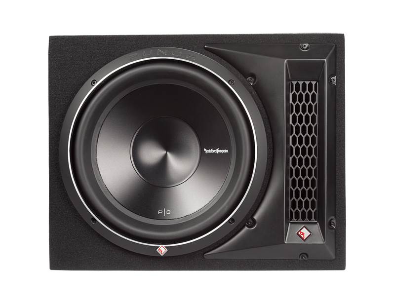 Rockford Fosgate 12" 1200W Subwoofer and Sub Enclosure and Mono Amp w/ Kit