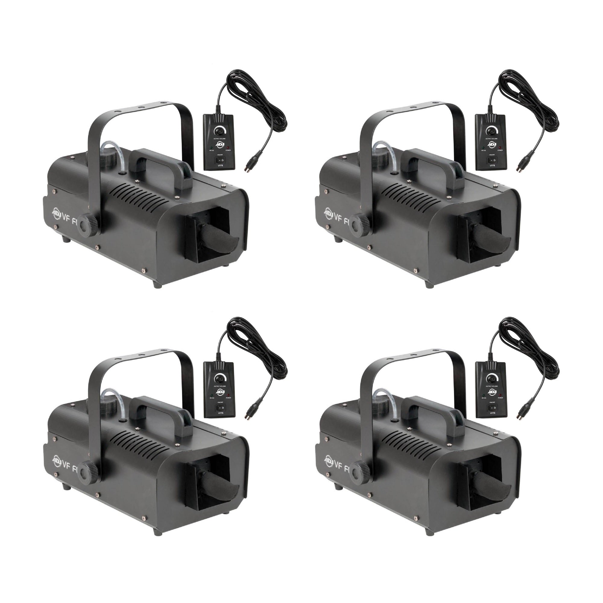 American DJ Snow Machine 600W High Output Area Effect with Wired Remote (4 Pack) - VMInnovations