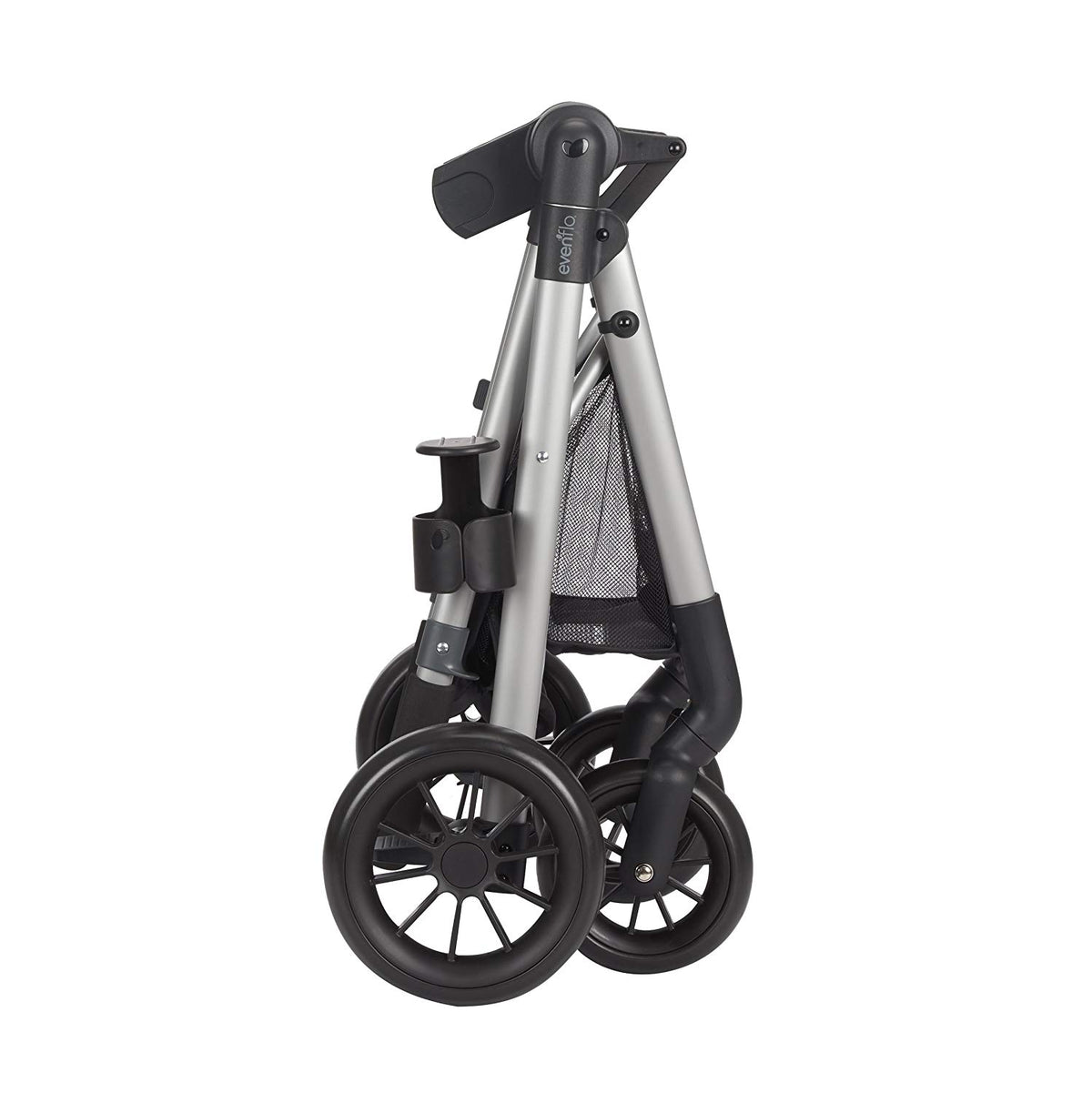 Evenflo Pivot Stroller and Infant Car Seat Travel System, Casual Grey