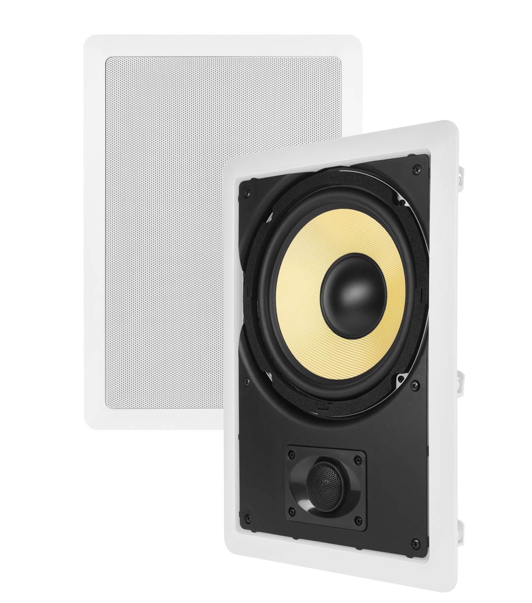 2) VM AUDIO ELUX 8" 540W 2 Way In-Wall Surround Sound Home In Wall Speakers Pair