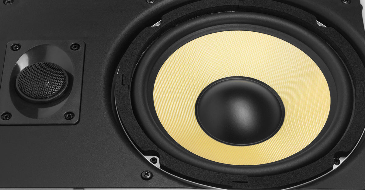 2) VM AUDIO ELUX 8" 540W 2 Way In-Wall Surround Sound Home In Wall Speakers Pair