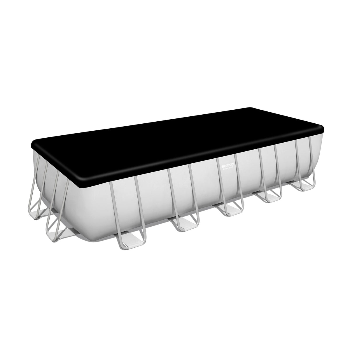 Bestway 5611YE 21ft x 9ft x 52In Steel Frame Above Ground Swimming Pool Set
