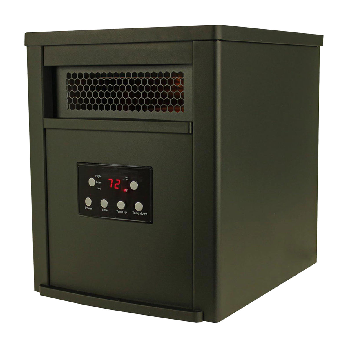 LifeSmart 6 Element 1500W Electric Infrared Room Space Heater, Black (For Parts)