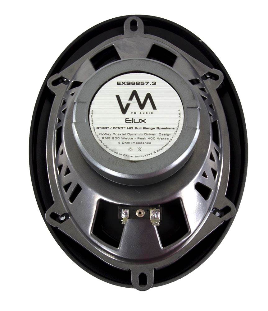 2) VM Audio EXS6857.3 5x7"/6x8" 400W Car Speakers + 2) EXS650.3 6x5" Speakers