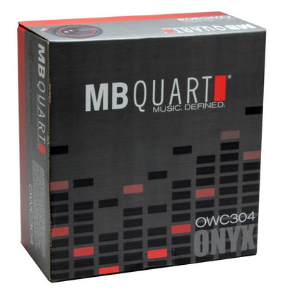 2) MB Quart OWC304 12" 700 Watt Dual 4-Ohm Car Audio Power Subwoofers Sub Stereo