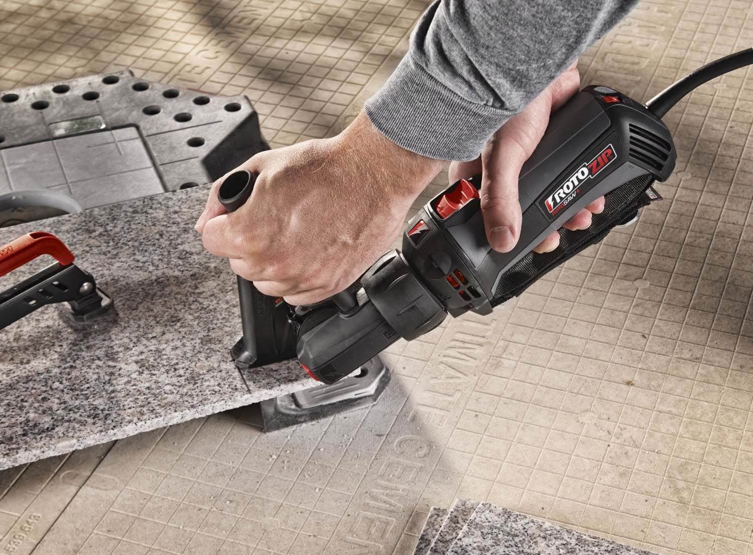 RotoZip 120-Volt RotoSaw+ Variable Speed Spiral Saw Kit w/ZipMate - Open Box
