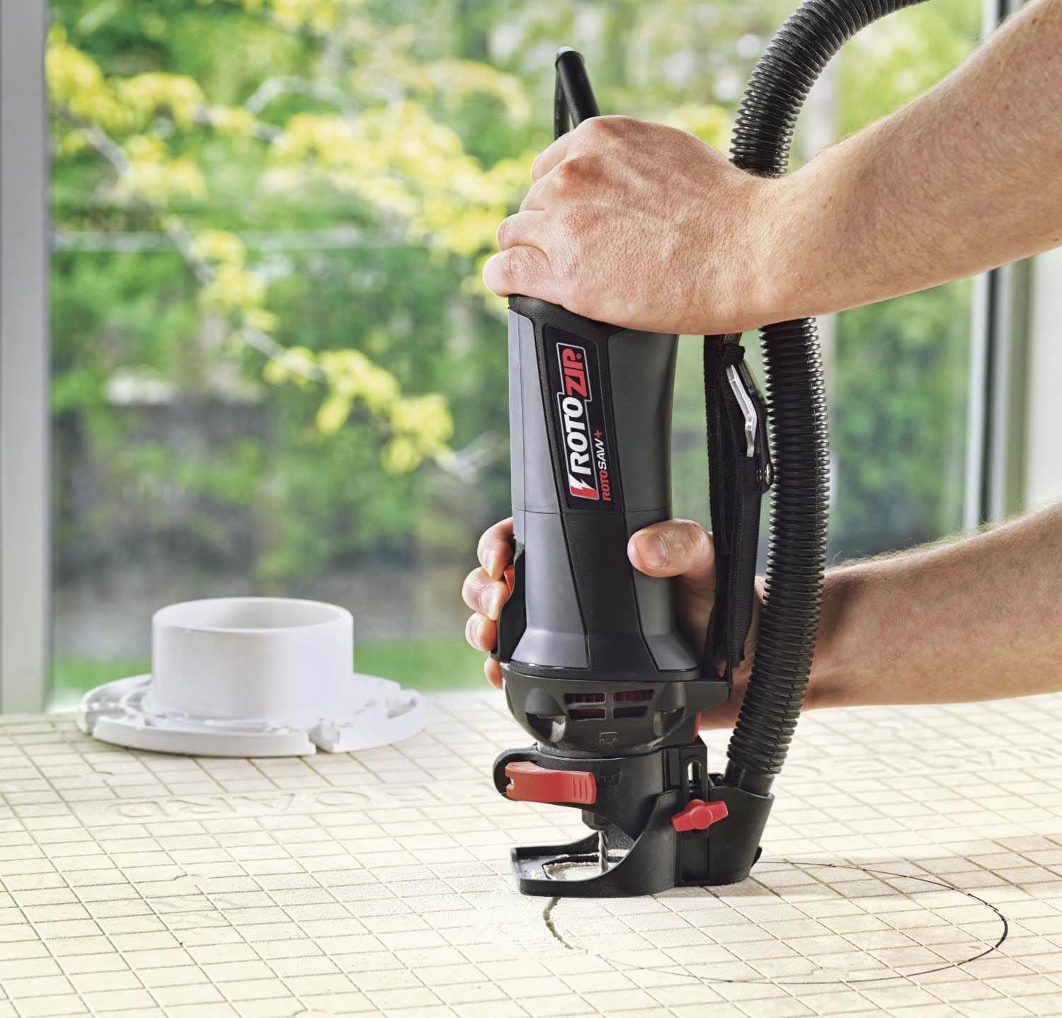 RotoZip 120-Volt RotoSaw+ Variable Speed Spiral Saw Kit w/ZipMate - Open Box