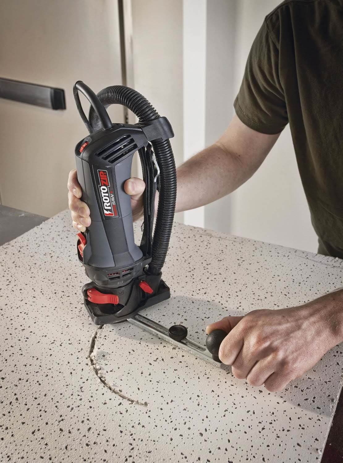 RotoZip 120-Volt RotoSaw+ Variable Speed Spiral Saw Kit w/ZipMate - Open Box