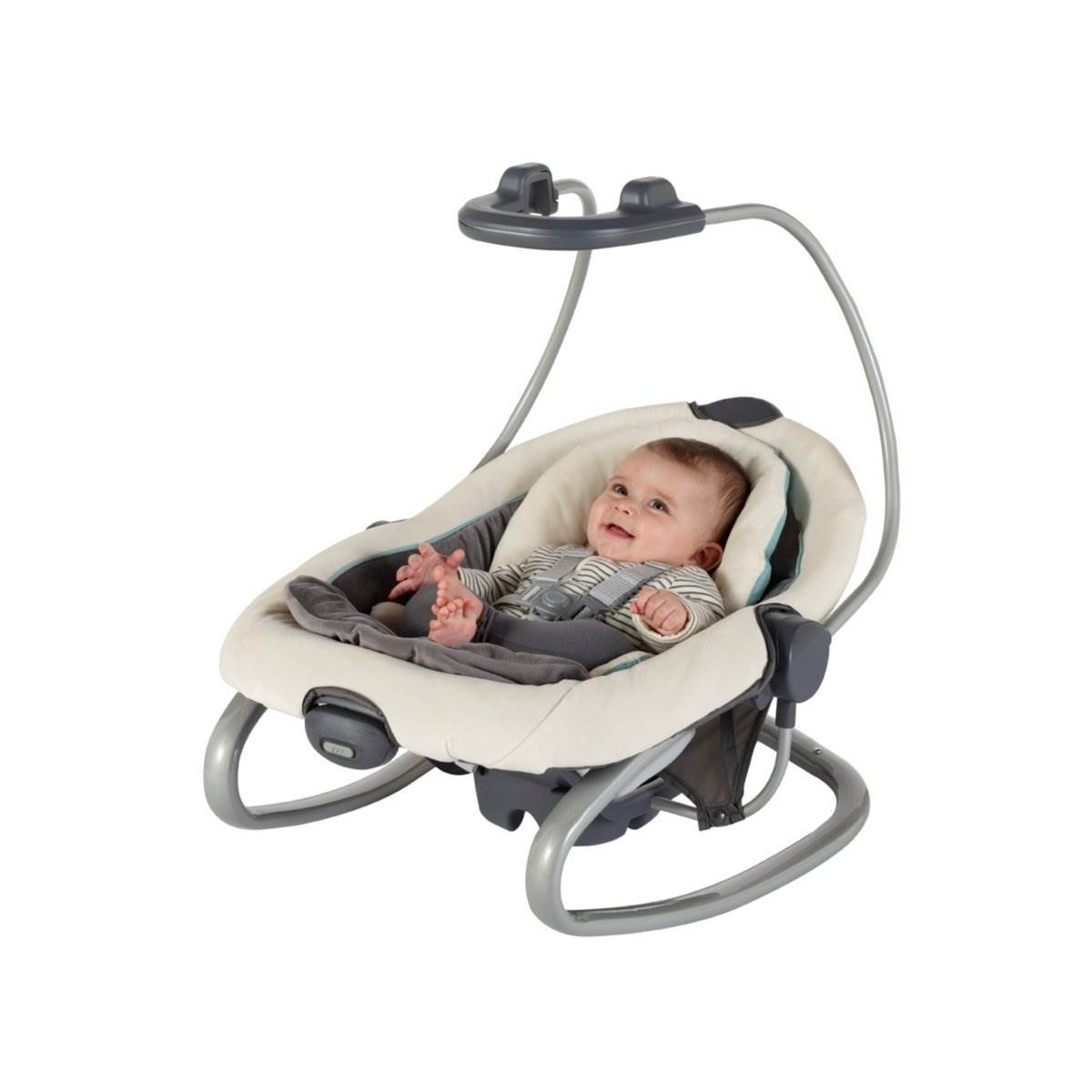 Graco DuetSoothe LX Infant Baby Swing and Rocker – Winslet | 1852655 - Open Box