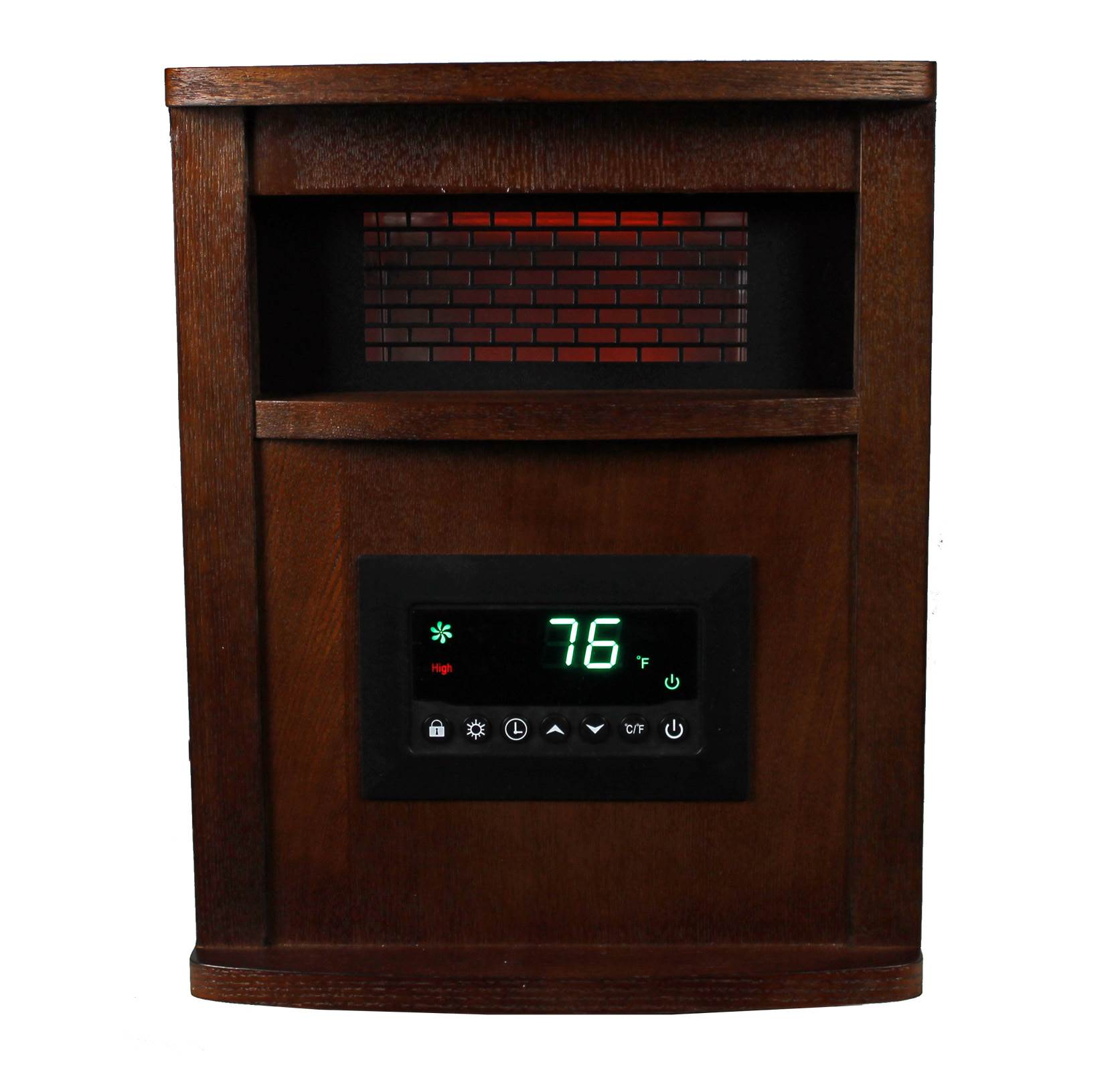LifeSmart LifePro 6 Element 1500W Portable Infrared Quartz Space Heaters (Pair) - VMInnovations