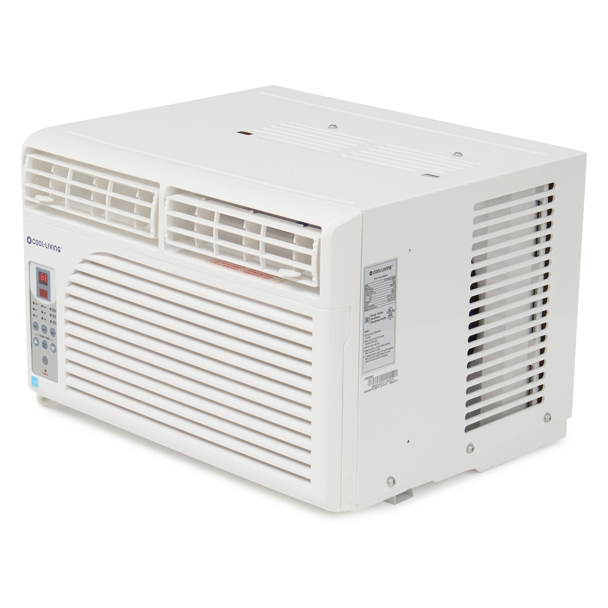 Cool Living 6,000 BTU Energy Star Efficient Window Air Conditioner (Open Box)