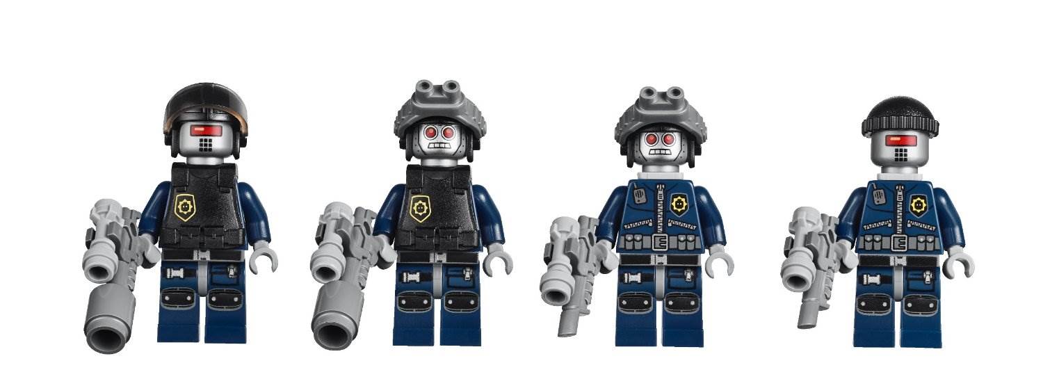 THE LEGO® MOVIE™ Super Secret Police Dropship w/ 8 Minifigures | 70815
