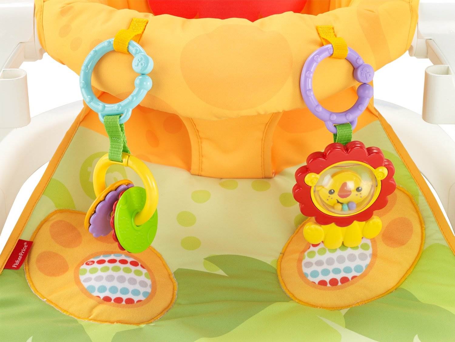 Fisher-Price Sit-Me-Up Baby Floor Seat with Tray Linkable Toys CBV48 (Open Box)