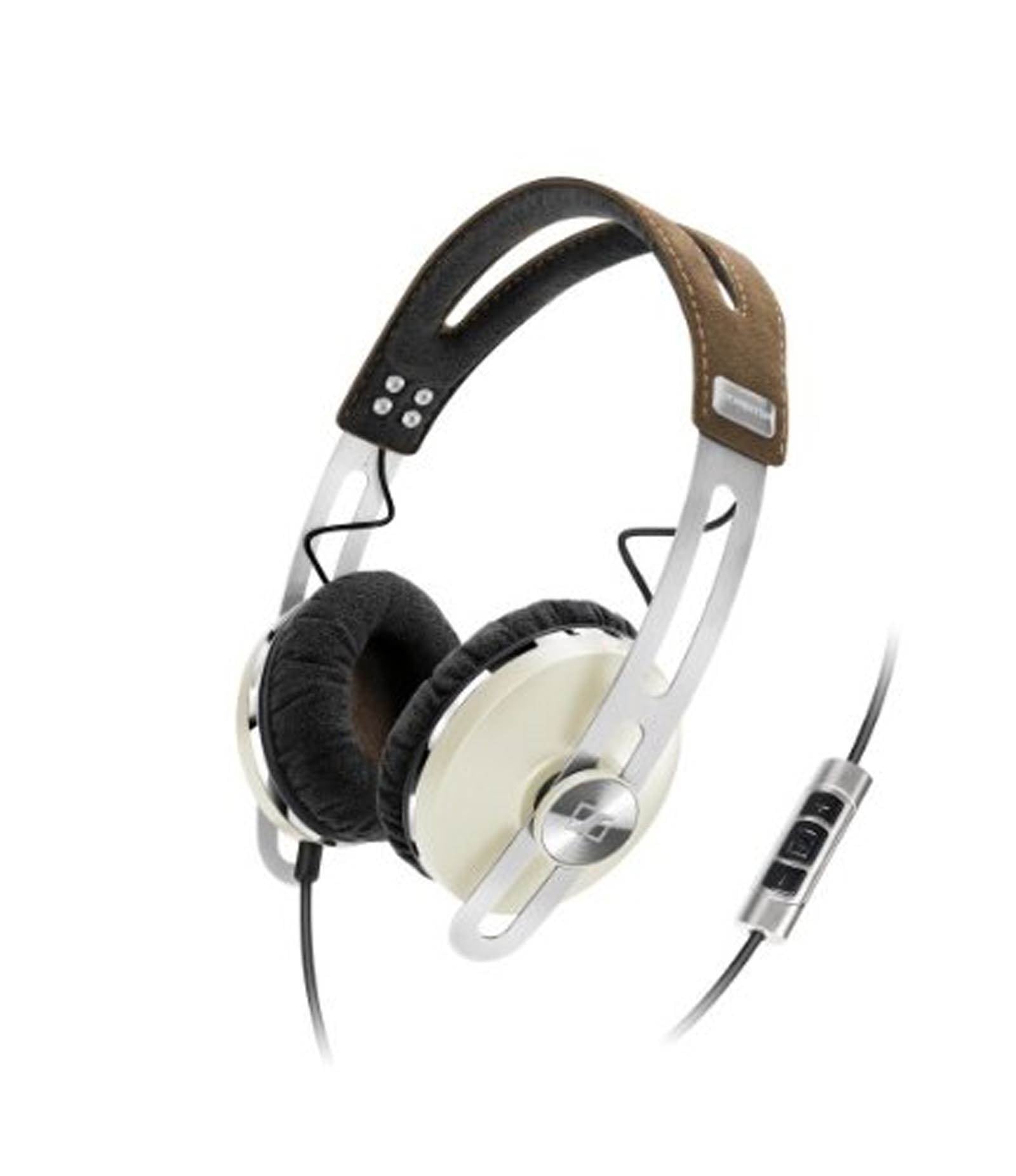 Sennheiser Momentum Closed On-Ear iPhone Stereo Headphones | Ivory - Open Box