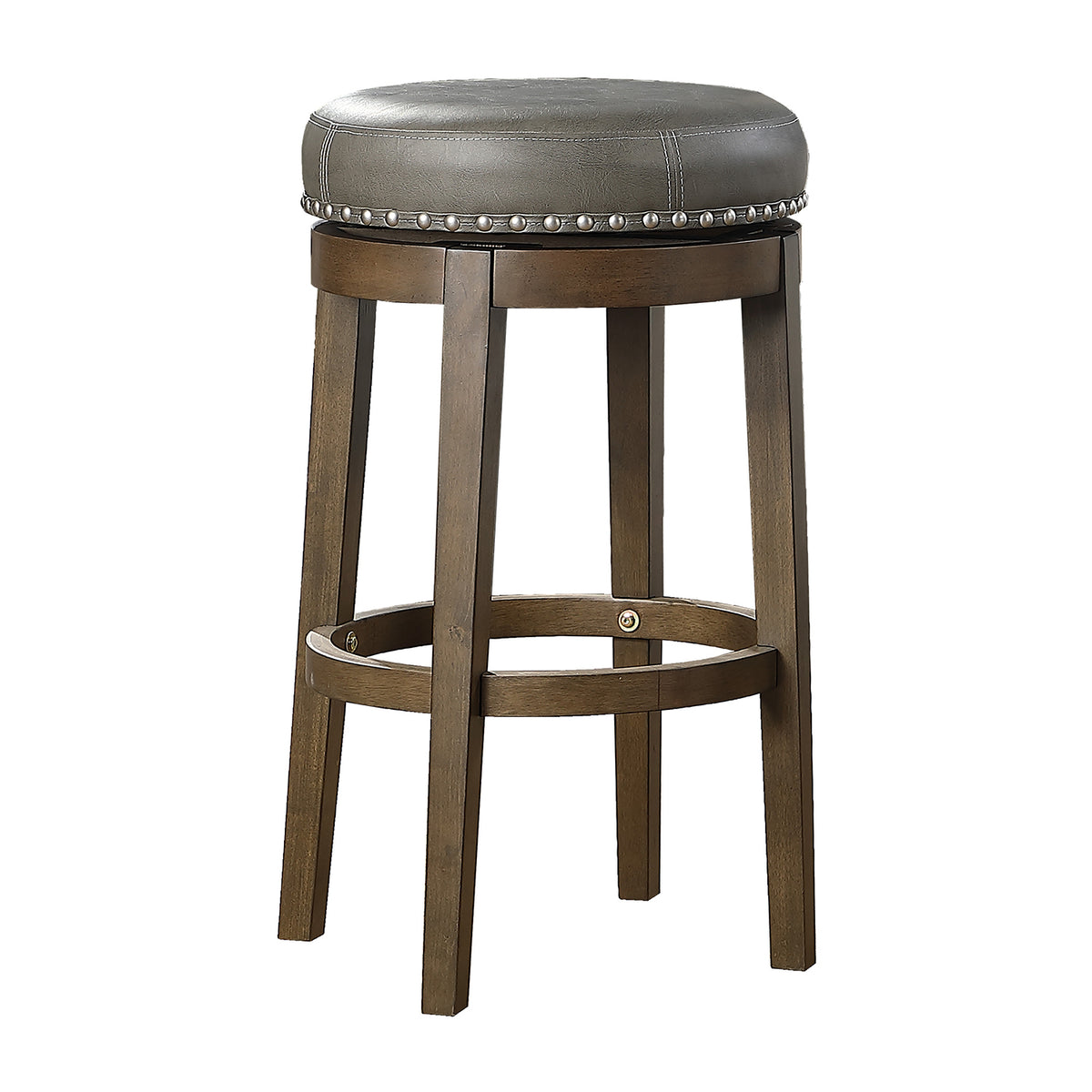 Lexicon Whitby 30.5 Inch Pub Height Swivel Seat Bar Stool (2 Pack) (For Parts)