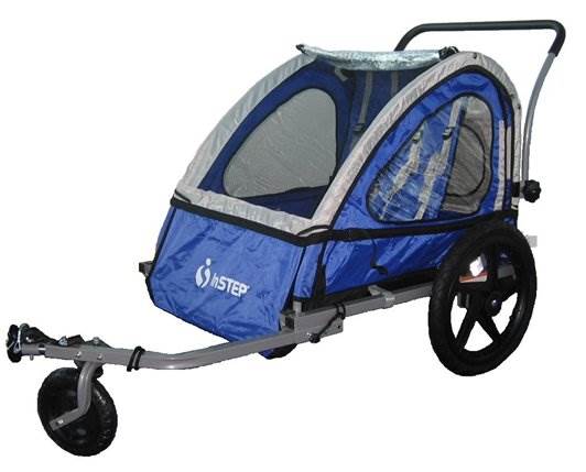 InSTEP Quick N EZ Plus Bike Trailer & Stroller (QE103A)