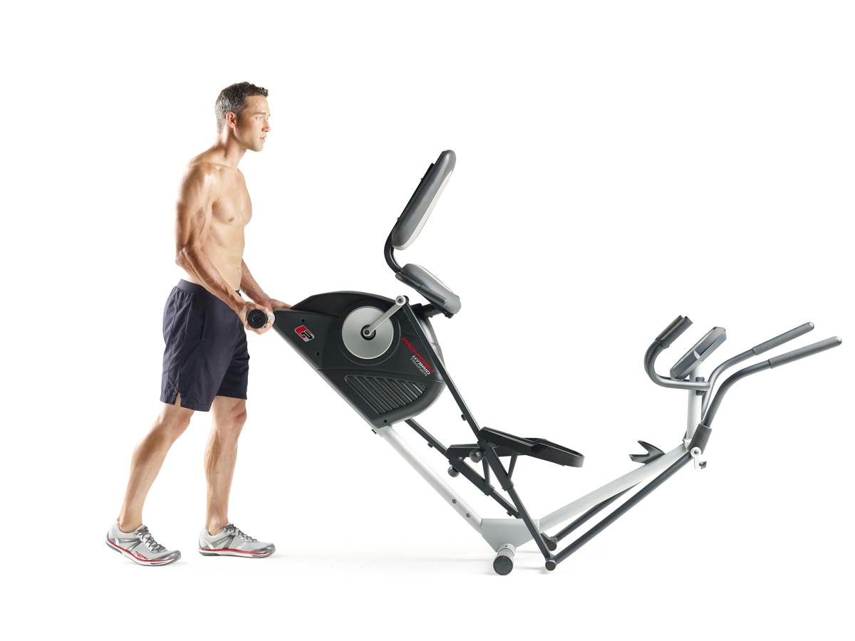 ProForm Hybrid Elliptical & Recumbent Bike Home Gym Trainer | PFEL03812