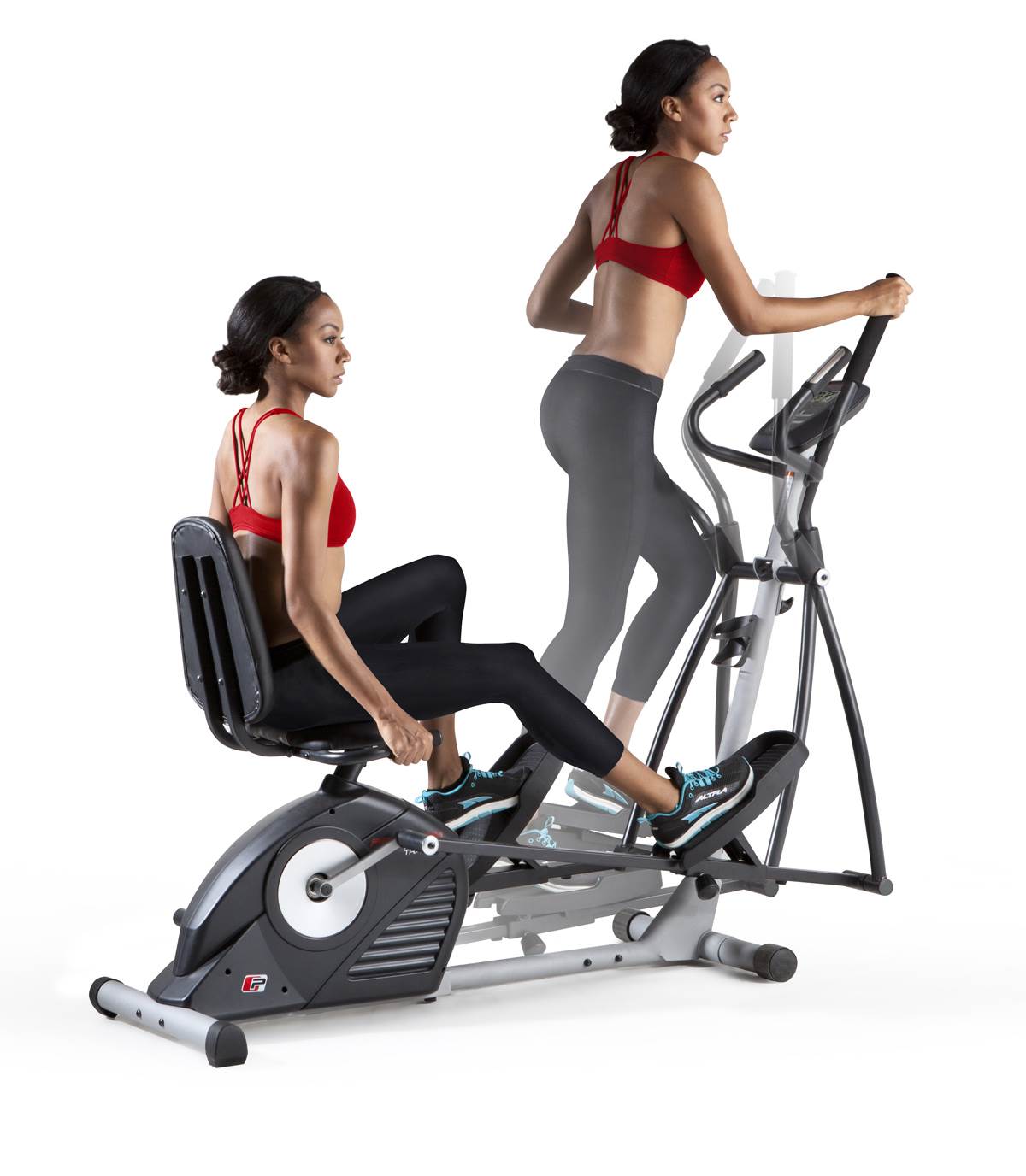 ProForm Hybrid Elliptical & Recumbent Bike Home Gym Trainer | PFEL03812