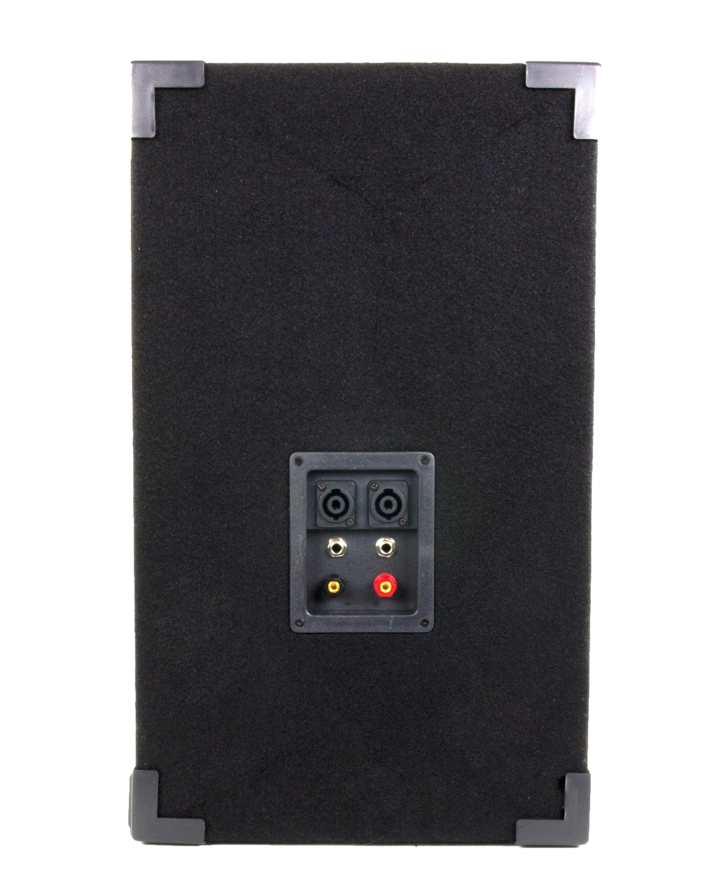 NEW VM Audio VAS310P 1200 Watt 3-Way 10" DJ Passive Loud Speakers + Tripod Stand