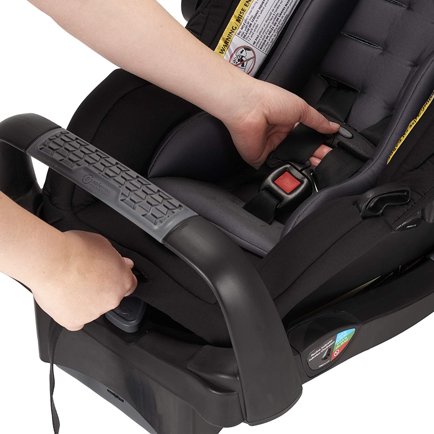 Evenflo Pivot Xpand Stroller & SafeMax Infant Car Seat System, Black (Open Box)