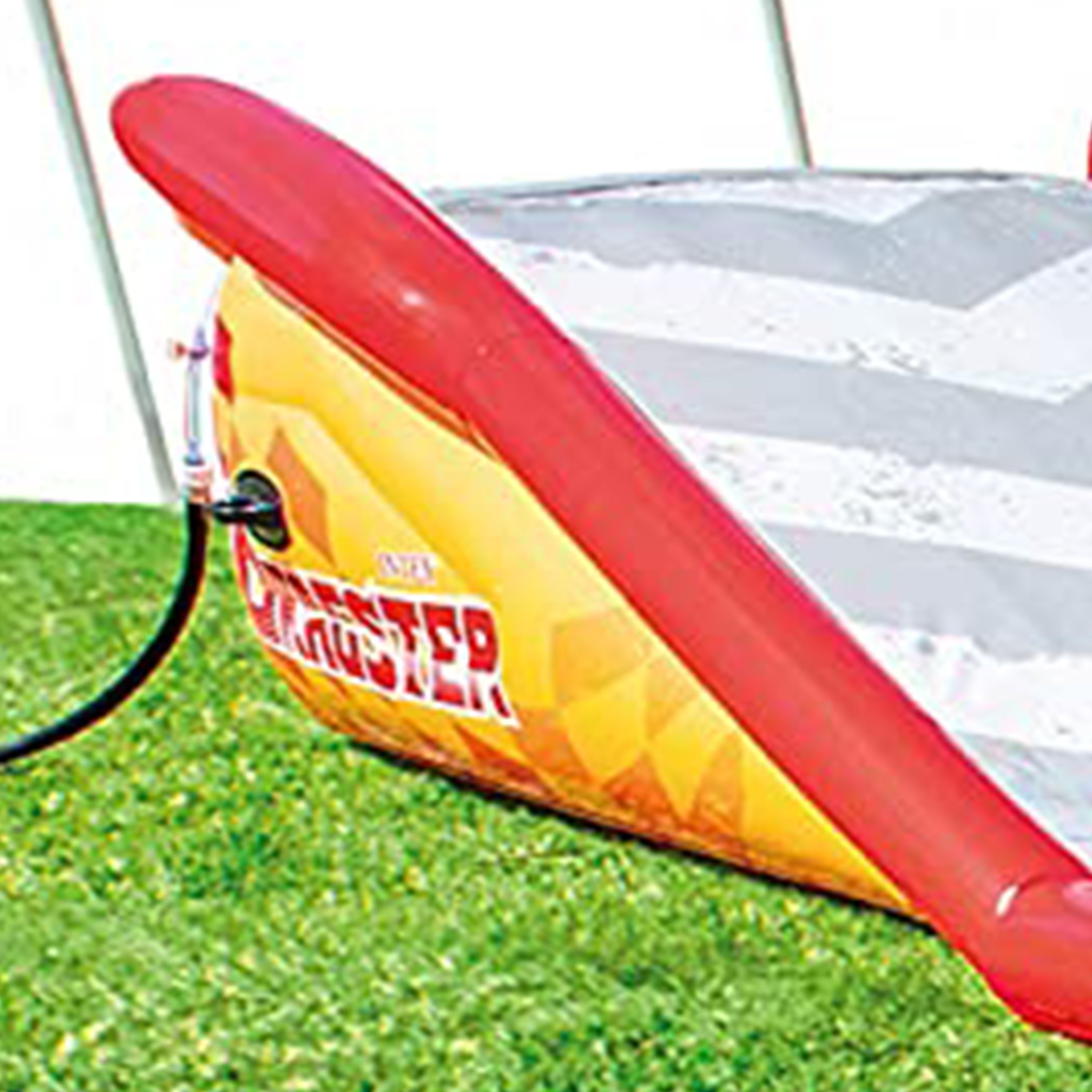 Intex 57167EP 221 Inch Inflatable Racing Fun Water Slide with 2 Surf Riders - VMInnovations