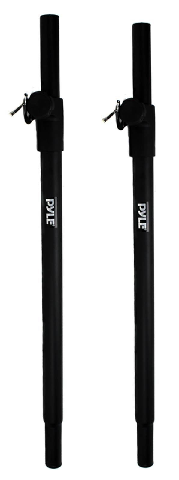 2) VM Audio VAS15SUB 15" 1500W Subs + 2) VAS310P 10" DJ Speakers + 2) Poles