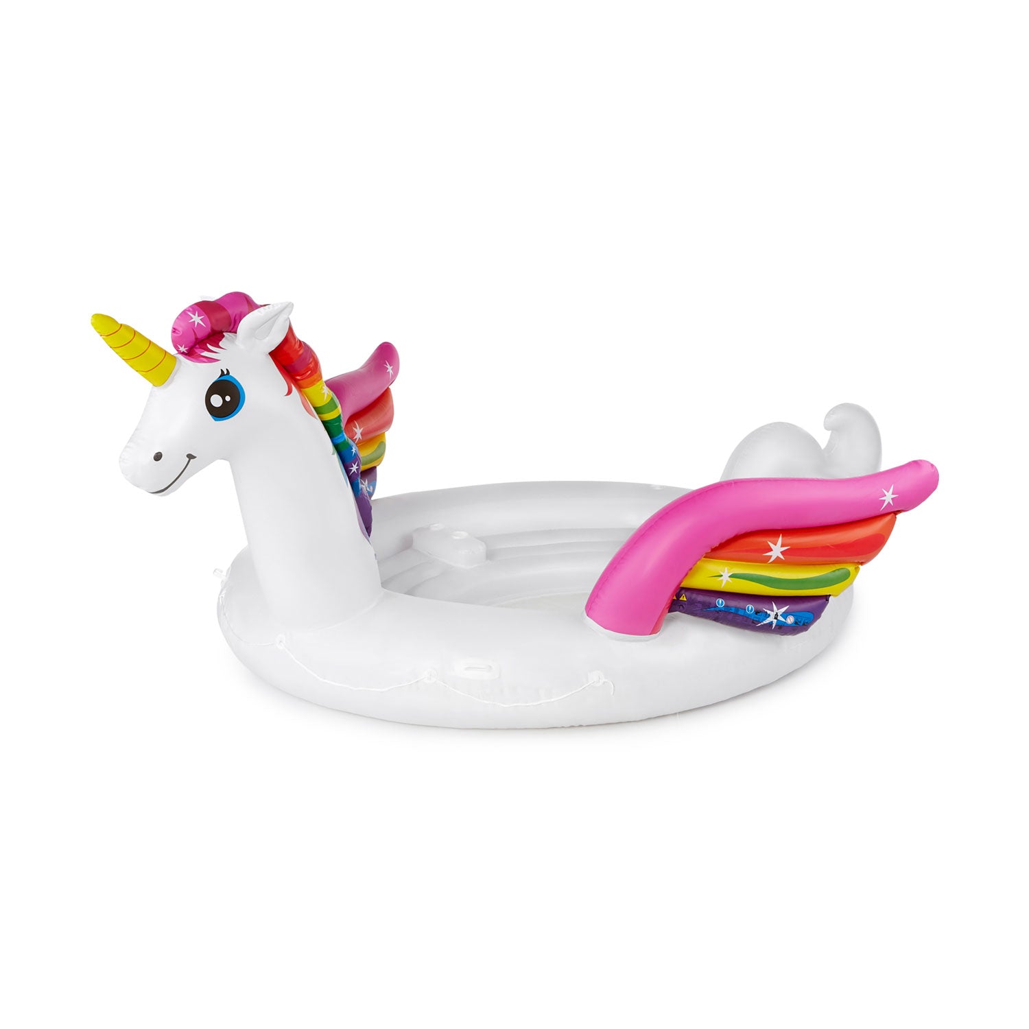 Intex Adult Inflatable Unicorn Pool Float + 120V Cordless Inflatable Air Pump