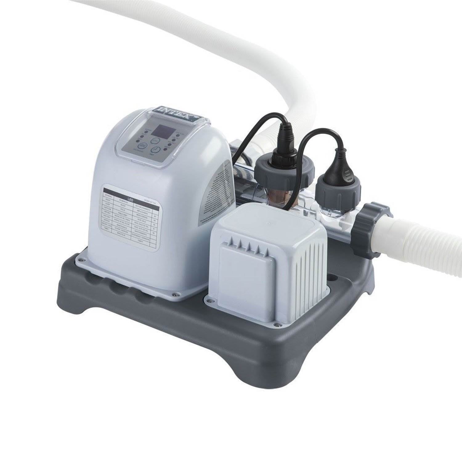 Intex Krystal Clear Saltwater System Above Ground Pool Chlorinator (Damaged)