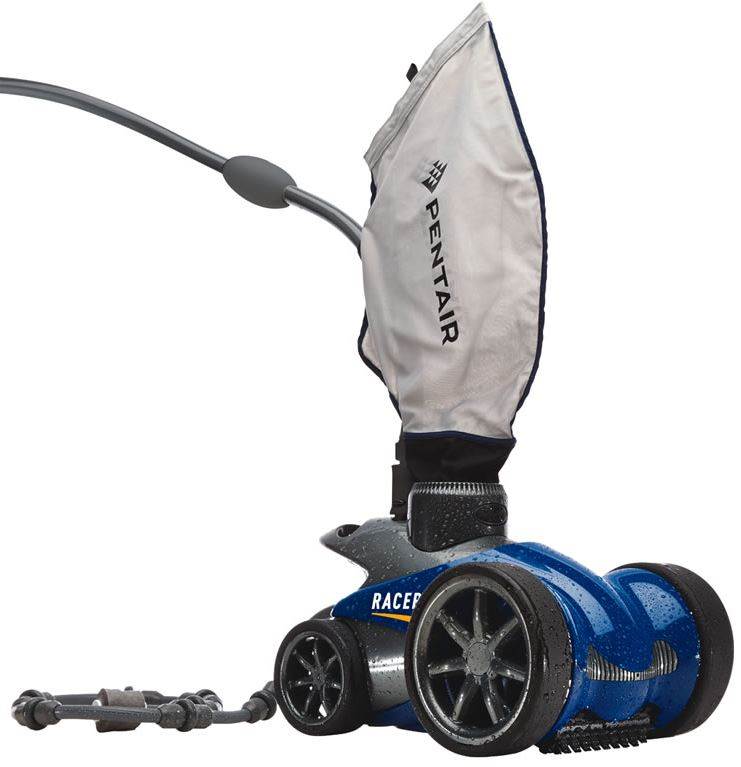 Pentair Kreepy Krauly Racer Inground Pressure Side Swim Pool Cleaner (Used)