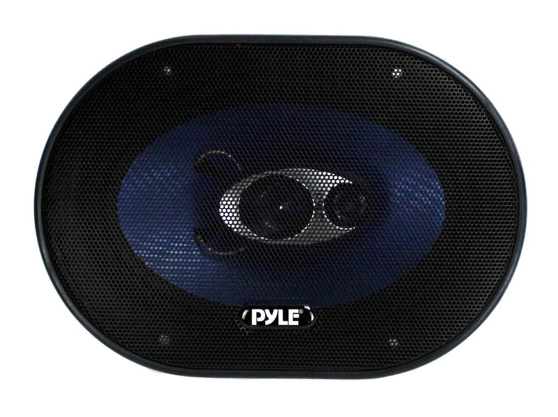 4) NEW Pyle PL683BL 6x8" 720 Watt Car Coaxial Audio Speakers + VM 4 Channel Amp