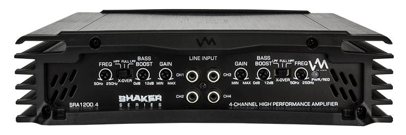 4) NEW BOSS NX654 6.5" 800W 4-Way Car Audio Coaxial Speakers + 4 Channel Amp