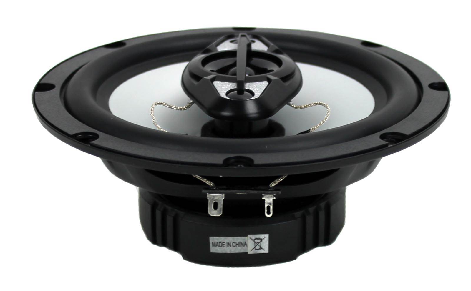 4) NEW BOSS NX654 6.5" 800W 4-Way Car Audio Coaxial Speakers + 4 Channel Amp