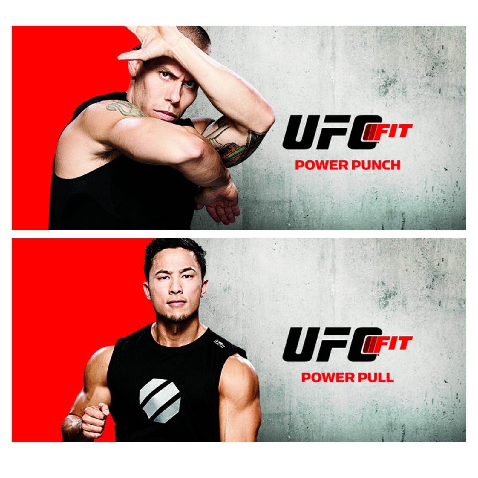 UFC FIT 12-Week Home Training Exercise Fitness DVD Workout Program (Open Box)