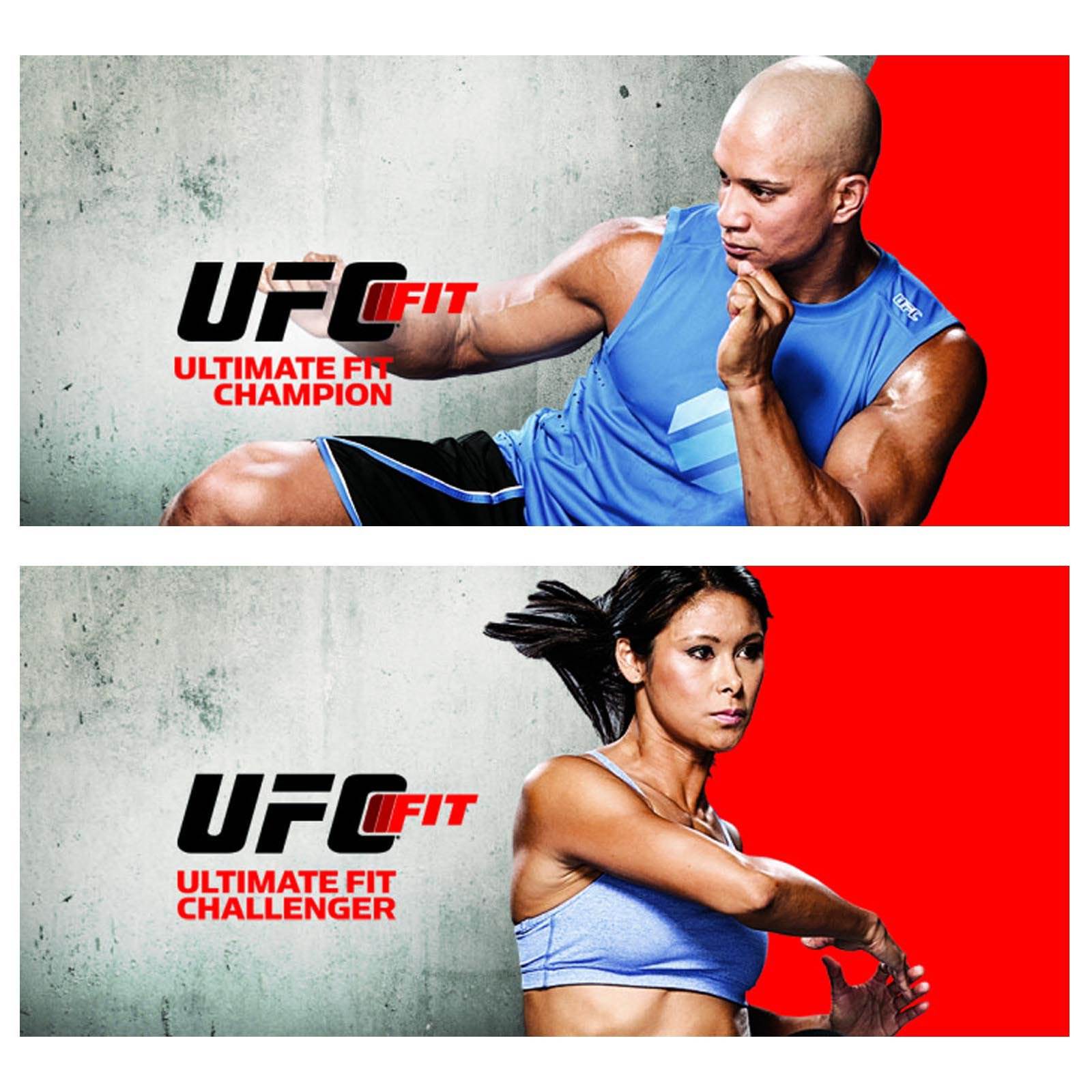 UFC FIT 12-Week Home Training Exercise Fitness DVD Workout Program (Open Box)