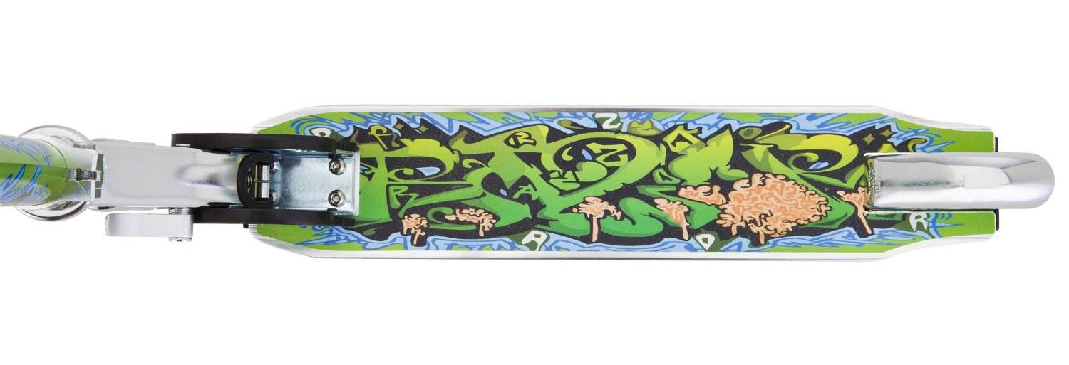 Razor Wild Style Kids Folding Push Kick Scooter - Green | 13010032 (Open Box)