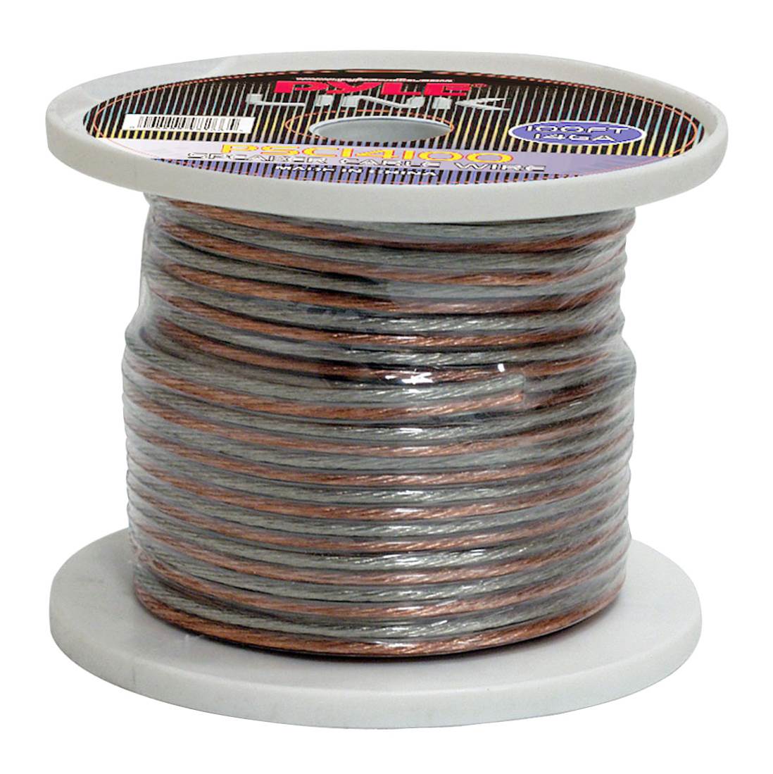 Pyle 100-Foot 14-Gauge Spool High Quality Home Audio Speaker Zip Wire PSC14100