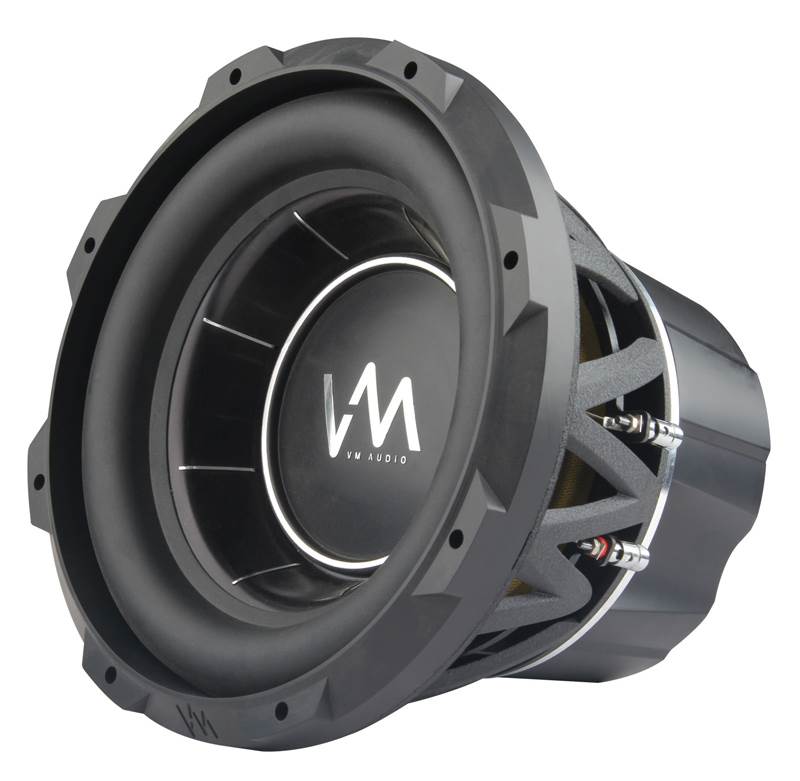 2) VM Audio ECW120 Encore 12" Subwoofers + Q-POWER Dual Sealed Sub Box Enclosure