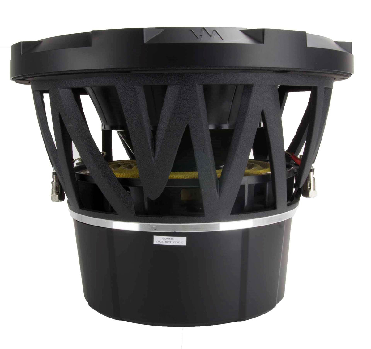 2) VM Audio ECW120 Encore 12" Subwoofers + Q-POWER Dual Sealed Sub Box Enclosure