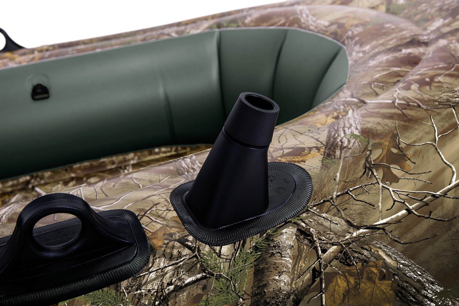 Intex Realtree Camo Seahawk 2 Inflatable Boat Fishing Raft | 68340EP (Open Box)