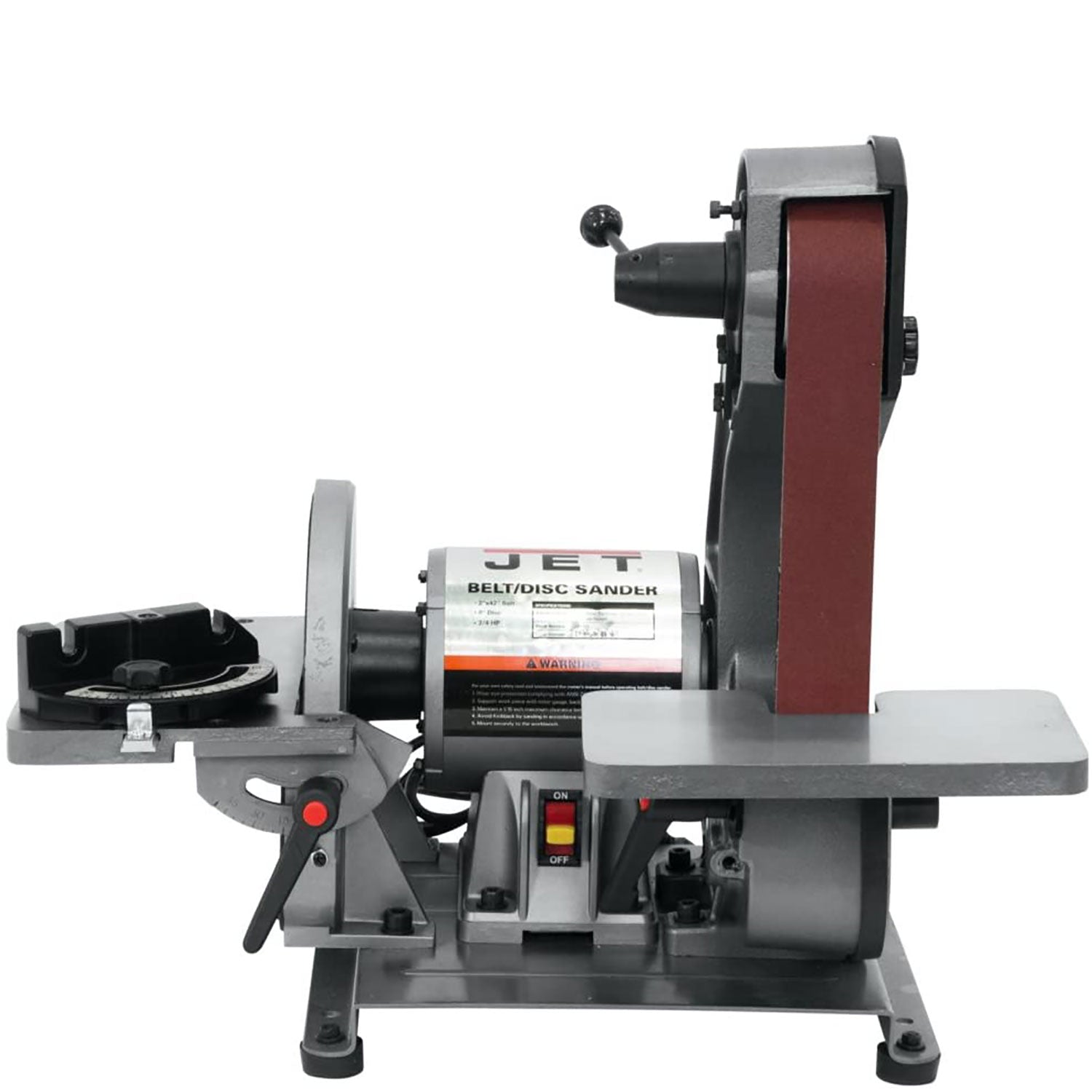 Jet J41002 Multi Purpose 2 X 42 Heavy Duty Bench Belt Grinder and Disc Sander